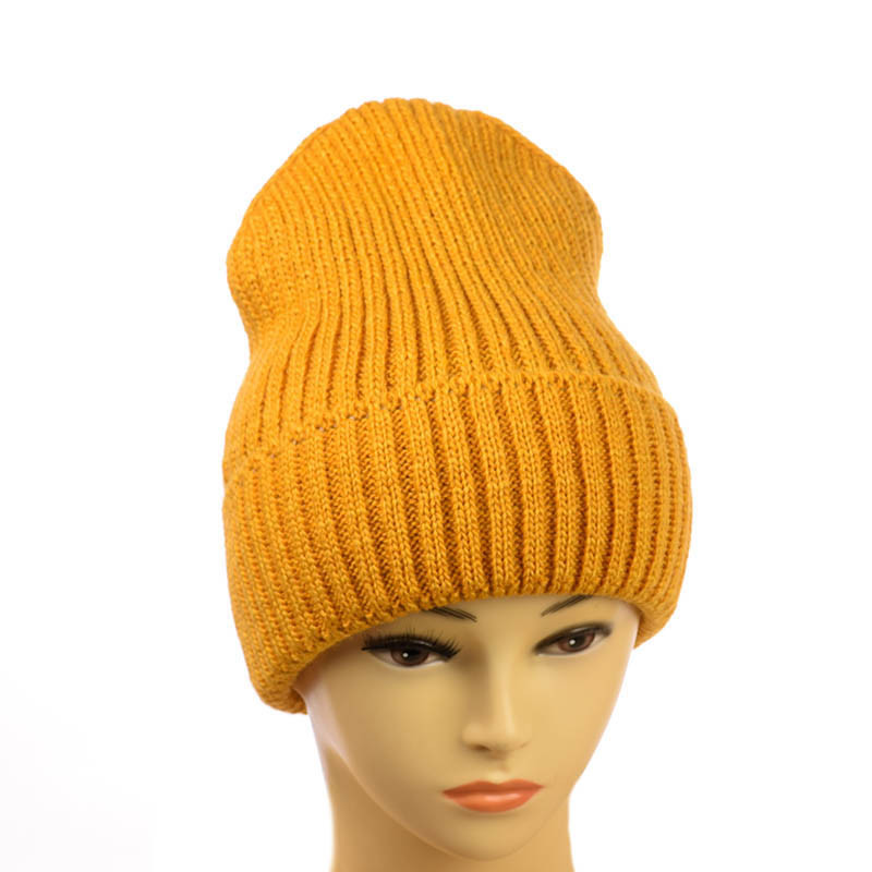 Молодіжна шапка гірчичний