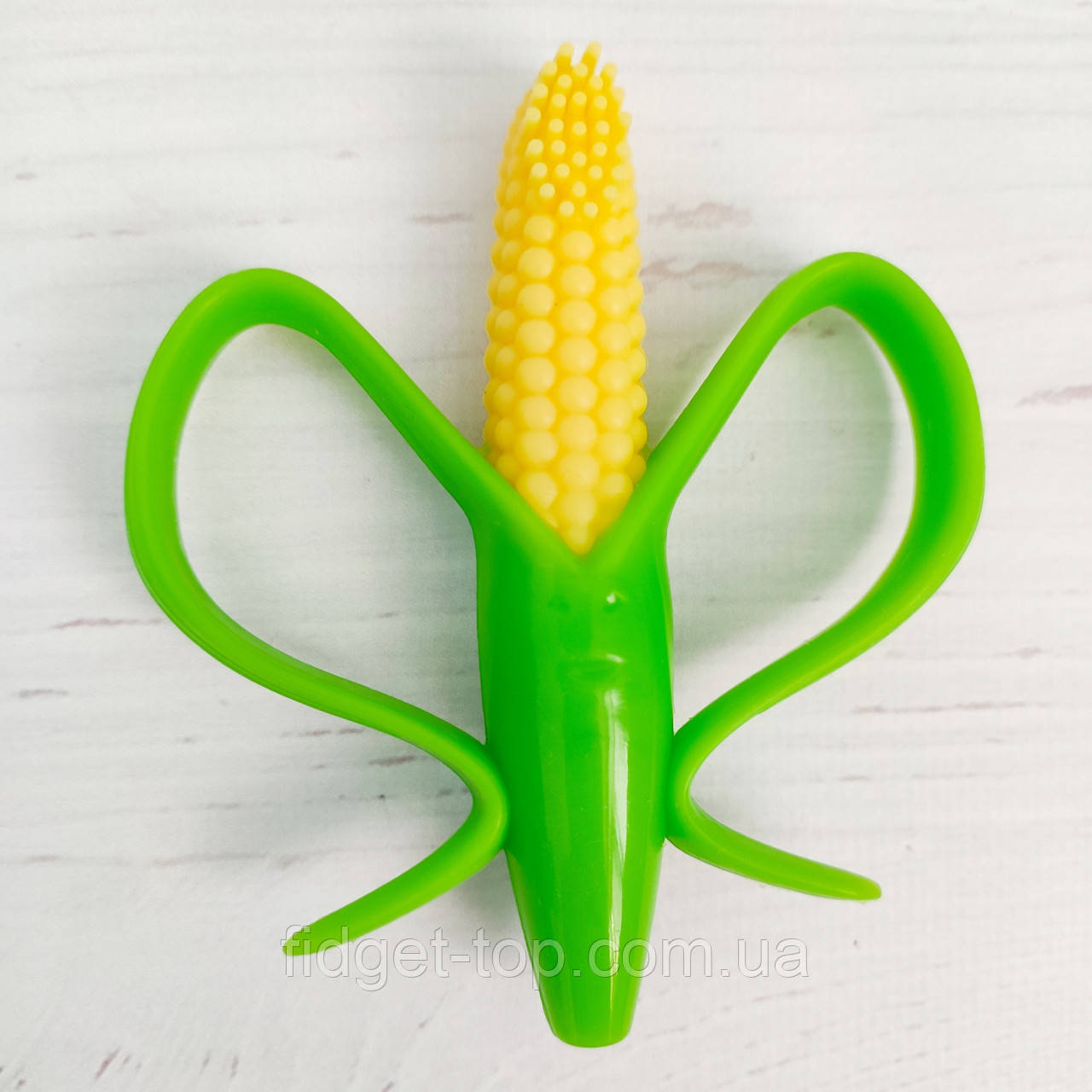 Силіконовий прорізувач кукурудза-щітка для зубів