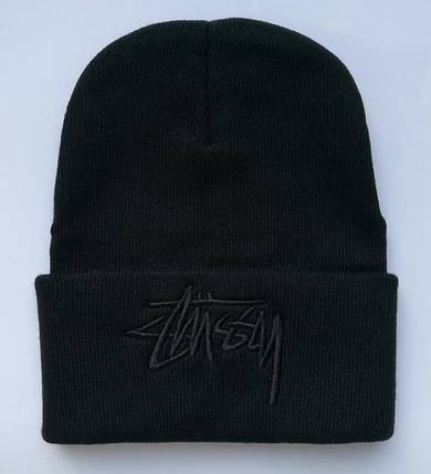 Шапка Stussy Чорна, фото 1
