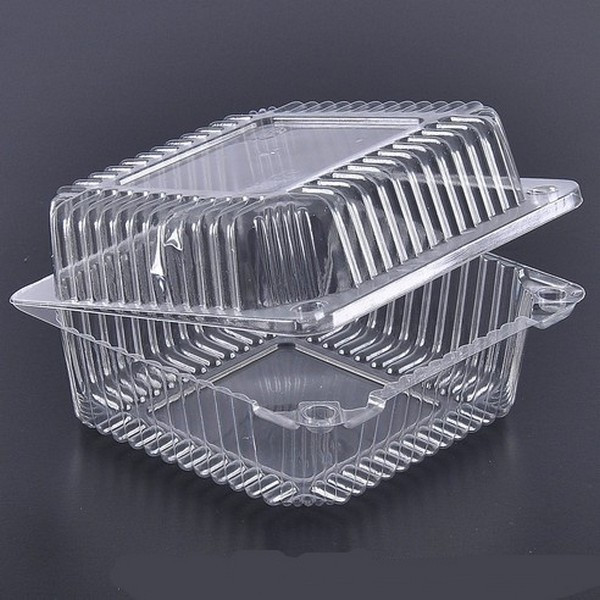 Одноразовый контейнер для еды 1250мл с крышкой SL-25 16*16см 700шт., фото 1