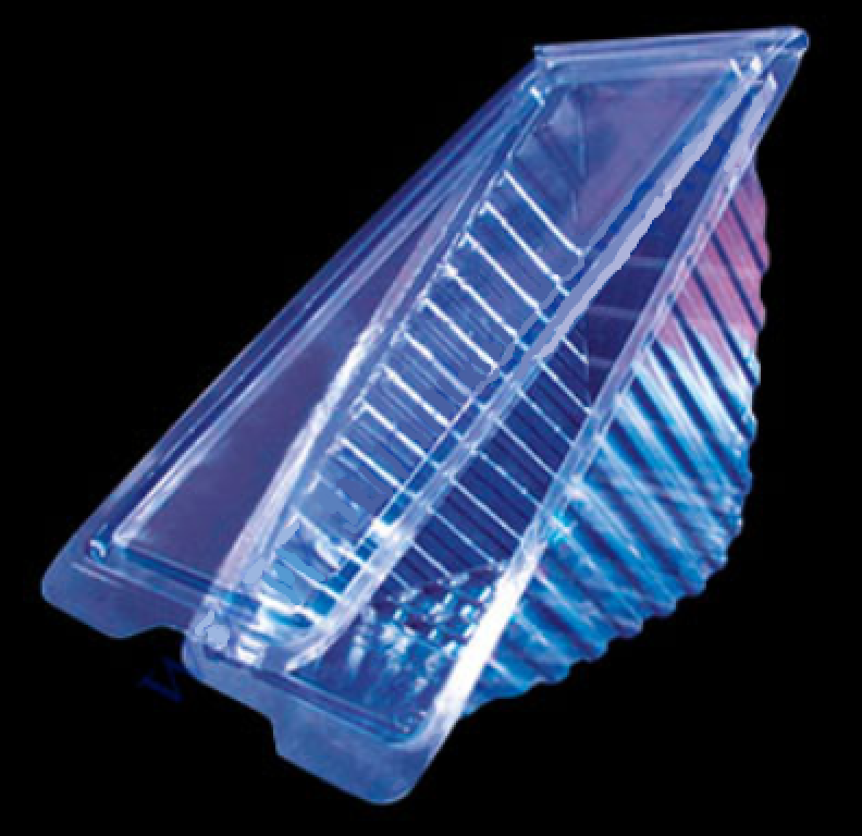 Одноразовий контейнер для сендвічів Р-2727 5,2 см 650шт, фото 1