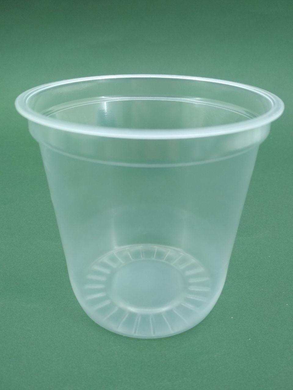 Ємність контейнер SL95090 РР 360мл d=9см h=9см 100шт. (10уп/я) без кришки, фото 1