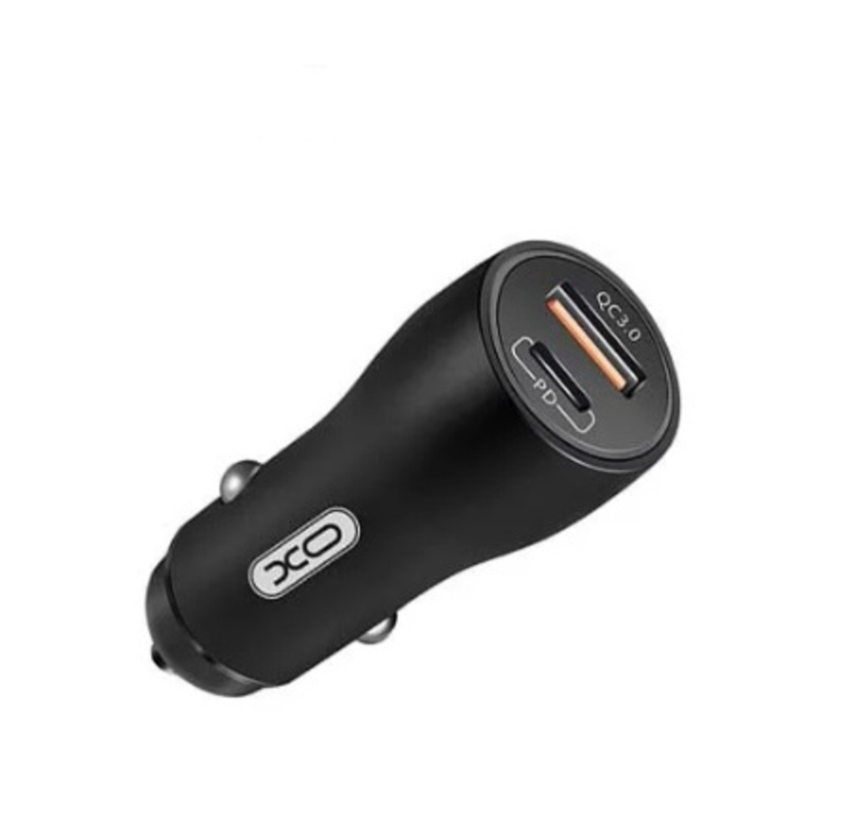 Автомобільний зарядний пристрій XO CC14 2 USB QC 3.0 A, фото 1