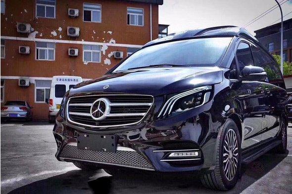 Передня оптика LED (Maybach-дизайн, 2 шт.) Mercedes Vito/V W447 2014<unk> рр.