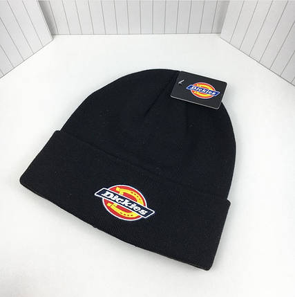 Шапка Тепла Зимова Dickies чорна, фото 1