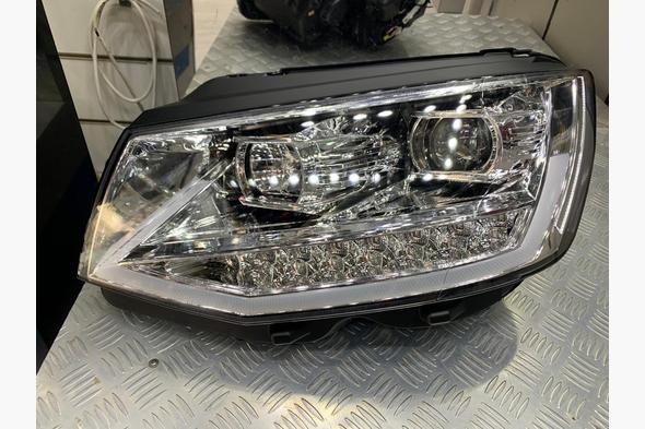 Передня оптика LED Silver (2 шт) Volkswagen T6 2015 ⁇ рр.