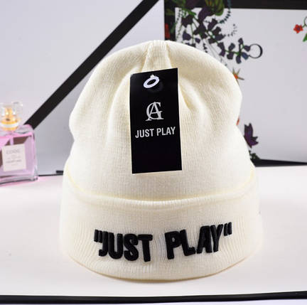 Шапка Just Play Біла, фото 1