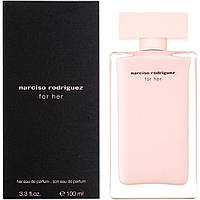 Жіночі парфуми Narciso Rodriguez For Her (Нарцисо Родрігес Фо Хе) Парфумована вода 100 ml/мл ліцензія