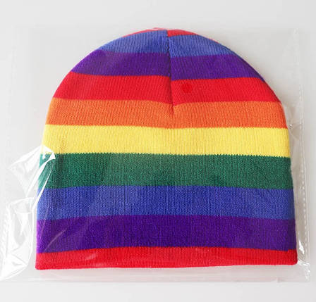 Шапка Веселка розмір One Size, фото 3