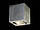 Накладний світильник Diasha 106B-2-S-SL, алюміній, фото 3