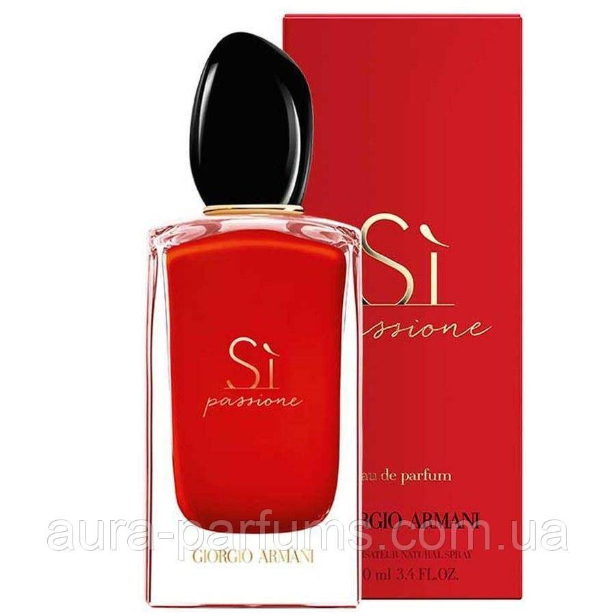 Жіночі парфуми Giorgio Armani Si Passione (Джорджіо Армані) Парфумована вода 100 ml/мл