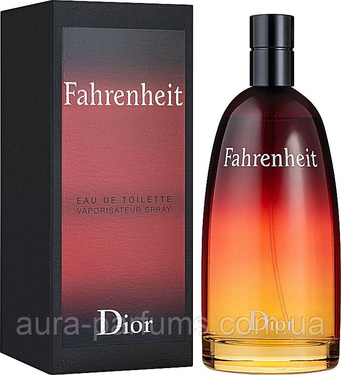 Чоловічі парфуми Christian Dior Fahrenheit Туалетна вода 100 ml/мл