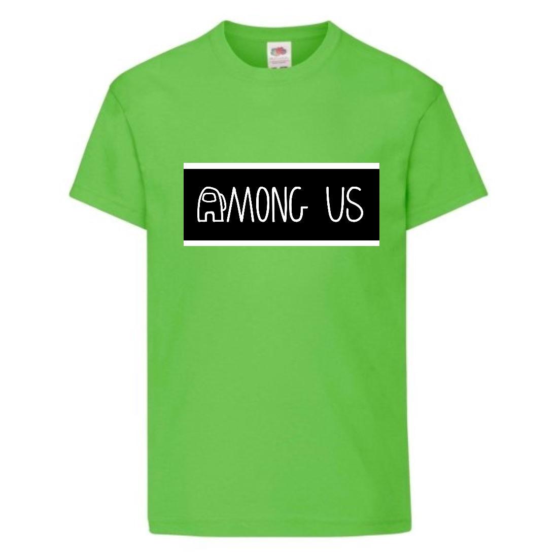 Футболка Амонг Ас (Among Us-03) світло-зелена 116-128-140-152-164 розмір