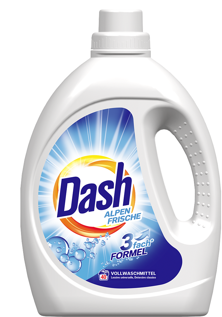 Гель для стирки универсального белья Dash Alpen Frische 40 cтир