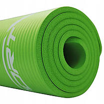 Килимок (мат) для йоги та фітнесу SportVida NBR 1.5 см SV-HK0250 Green, фото 2