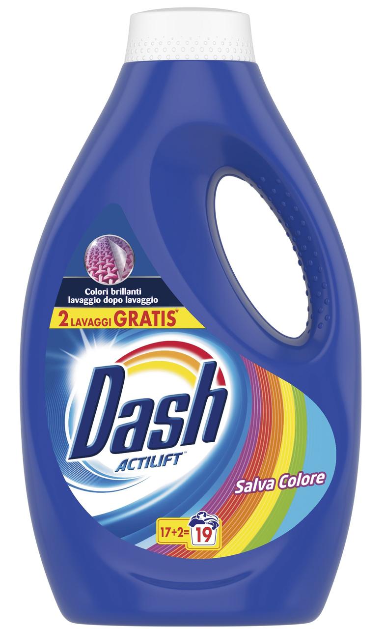 Гель для прання кольорової білизни Dash Actilift Salva Color 19 прань