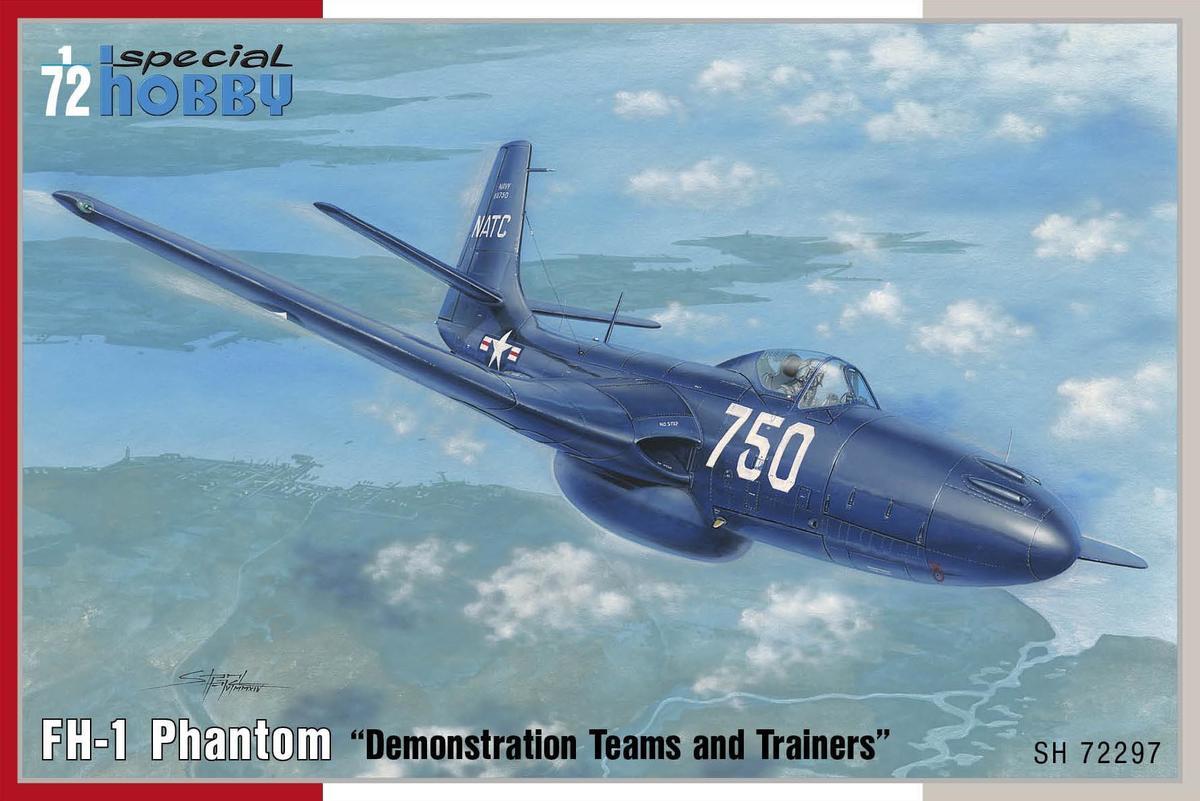 Пластикова модель 1/72 Special hobby 72297 Американський літак FH-1 Phantom Demonstration Teams and Trainers