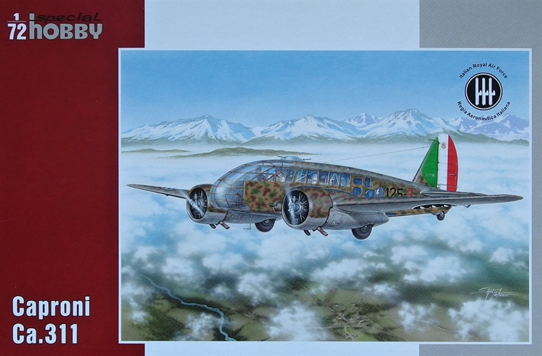 Пластикова модель 1/72 Special hobby 72307 Італійський літак Caproni Ca.311 (Italian Royal Air Force)