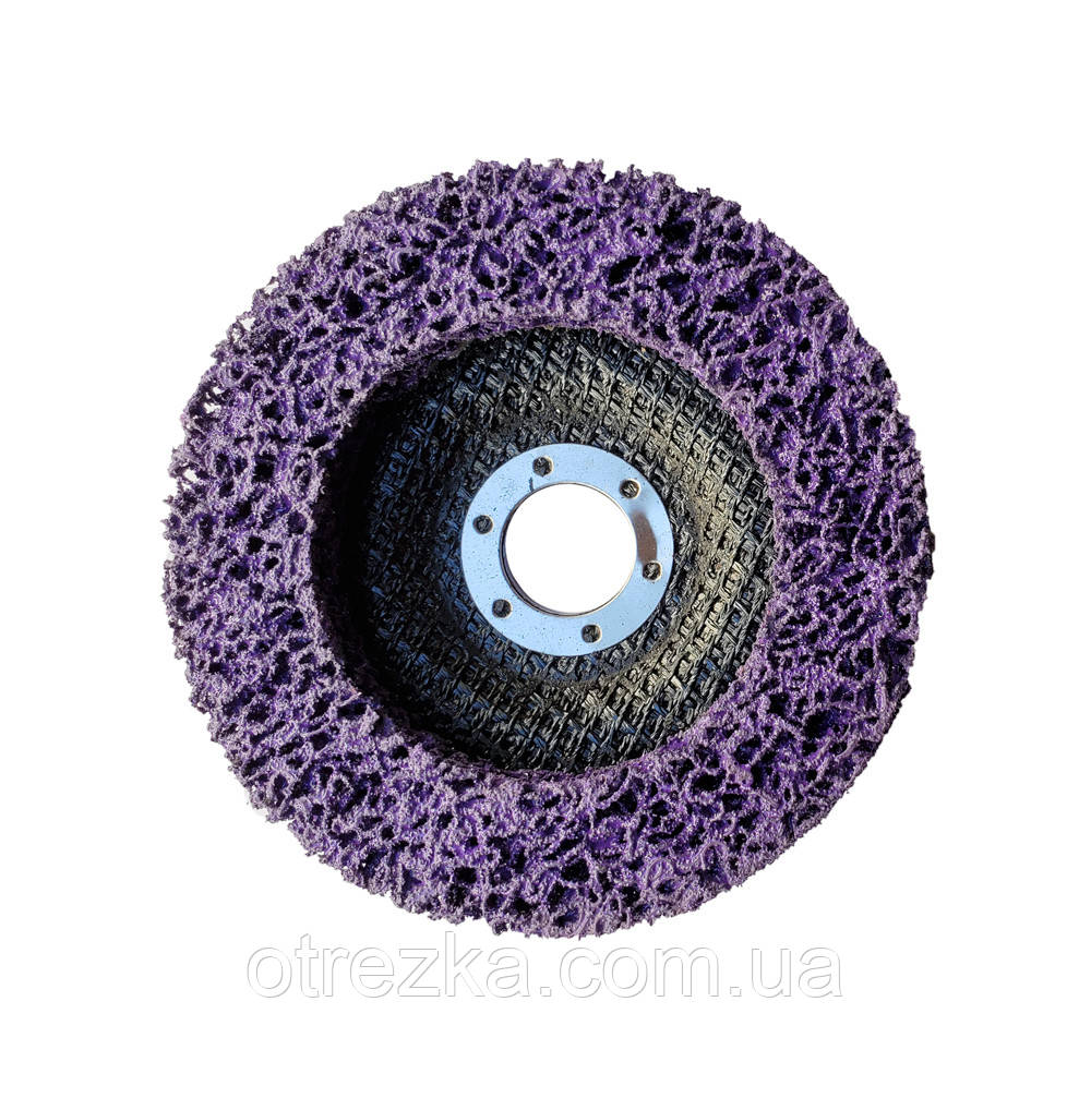 Зачисний круг Falon-Tech 125x22 мм. фіолетовий (жорсткий)