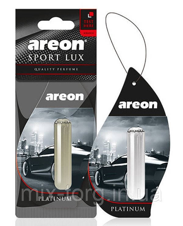 Ароматизатор в машину Areon "Spotr Lux" Platinum - фото 1 - id-p569647314