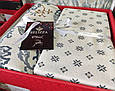 Фланелевий комплект постільної білизни, Valensia Bej, євро розмір, Belizza, Туреччина, фото 4