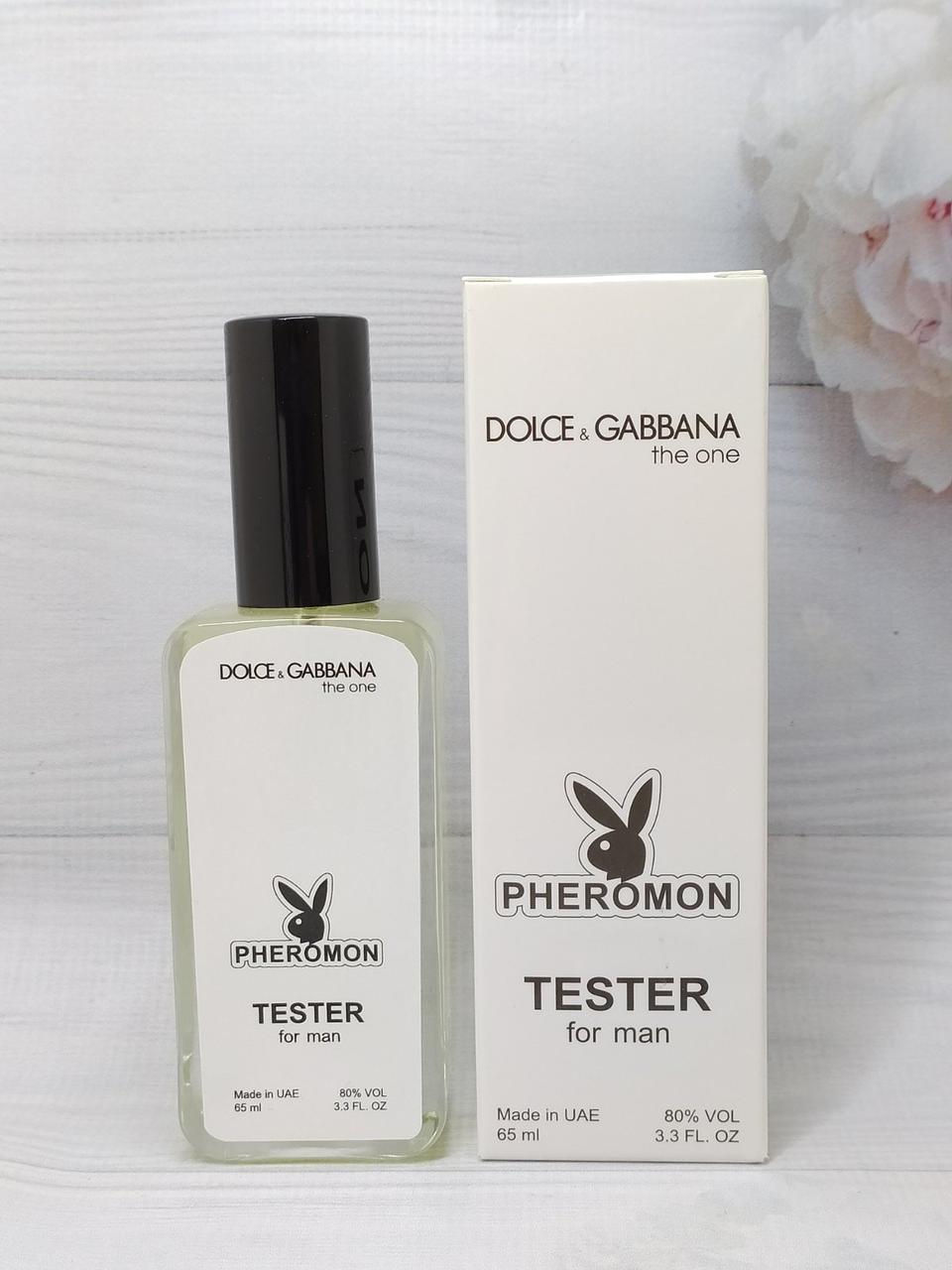 Тестер з феромонами чоловічий Dolce & Gabbana The One (Дольче Габбана Зе Ван) 65 мл