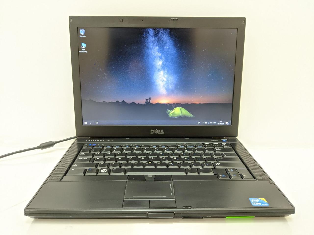 Dell Latitude E6410 / 14.1' (1280x800) / Intel Core i5-520M (2 (4) ядра по 2.4 — 2.93 GHz) / 4GB DDR3 / 120GB