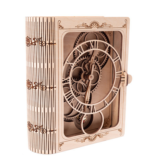 Годинник настінний ручний роботи Mad Clockmaker Книга 16040
