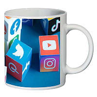 Кружка Социальные Сети SuperCup (чашка-SC-CC004-2)