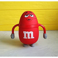 Дитячий Термос с трубочкою M&Ms Червоний