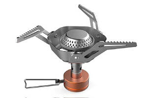 Пальник газовий складаний із вітрозахистом Tramp