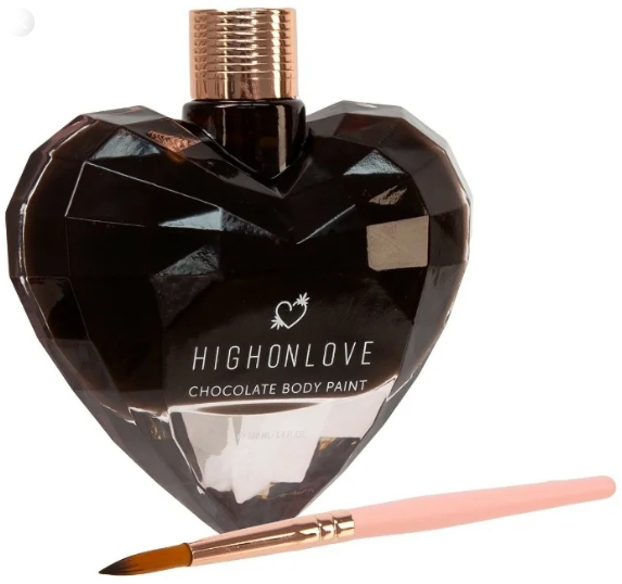 Фарба для тіла для еротичної живопису HighOnLove Chocolate Body Paint (100 мл)