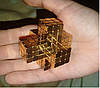 Неокуб Тетракуб із кубиків у боксі 216 шт 5 мм золото магнітний конструктор кульки, фото 4