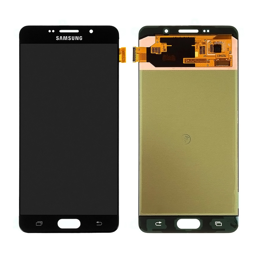Модуль для Samsung Galaxy A7, Samsung A710 чорний, дисплей + сенсор
