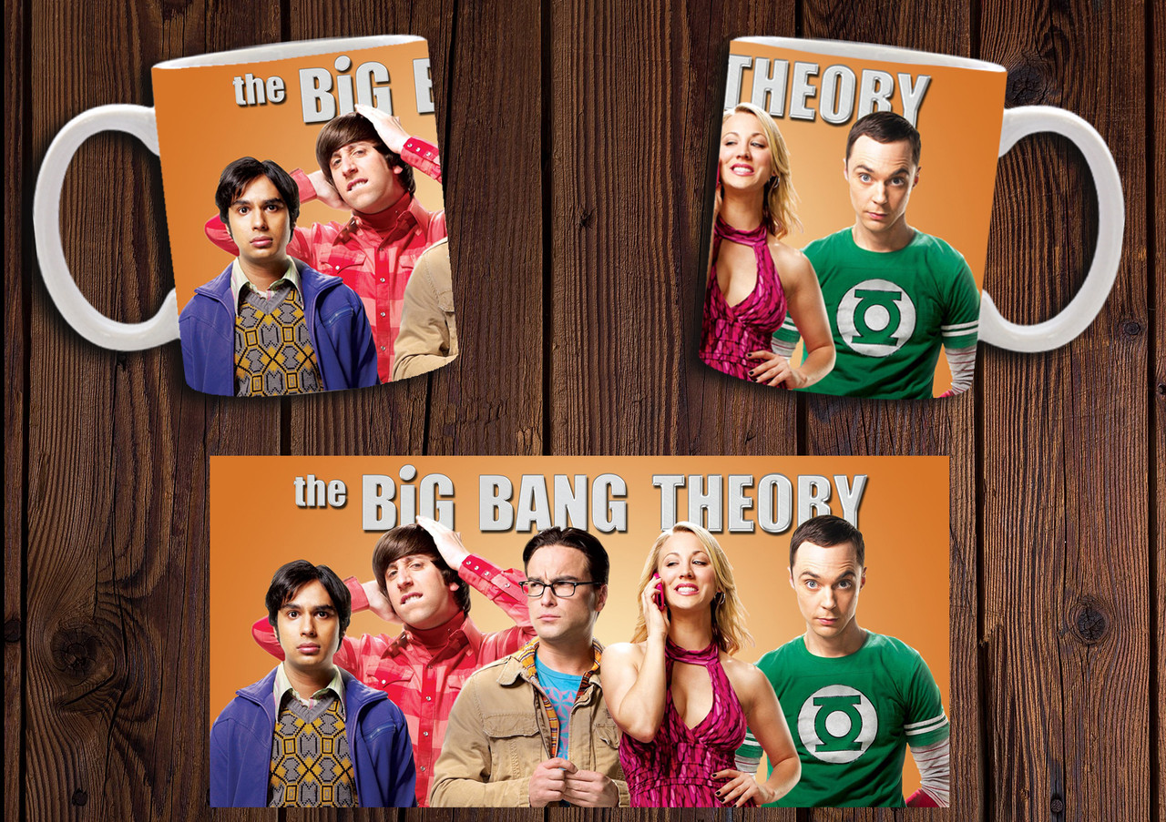 Чашка "Теорія Великого вибуху" / Кружка The Big Bang Theory №1