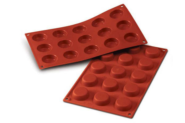 Форма для десерту "Flan Mould" 39х19х1.3см/300мл силіконова Silikomart