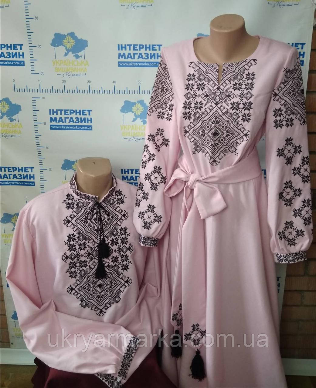 Парна вишиванка "Романтика роза"