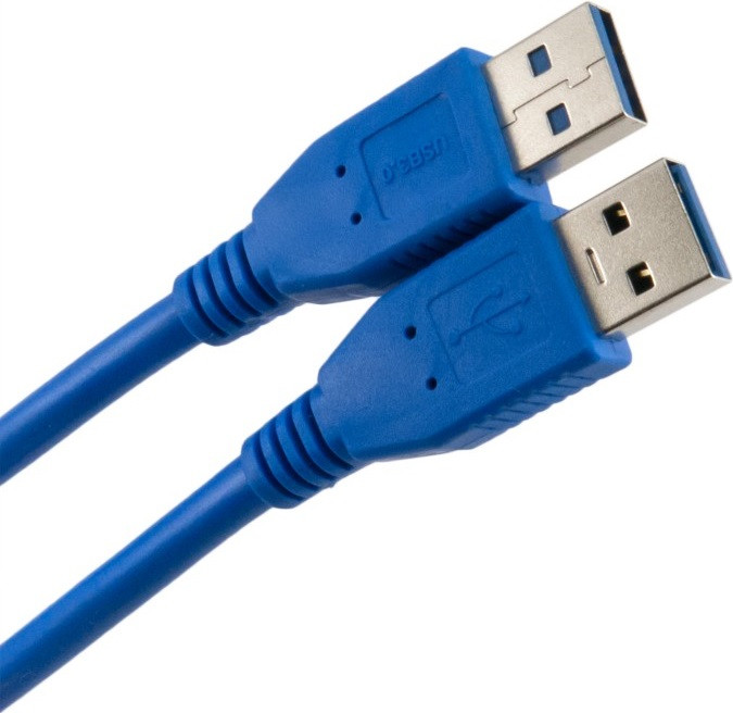 Кабель Extradigital USB 3.0 AM/AM 1.5м Blue (KBU1629), фото 1