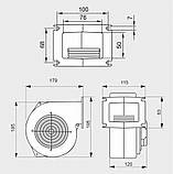 Автоматика для твердопаливних котлів Polster C-11 + вентилятор WPA-120k-ZW, фото 6