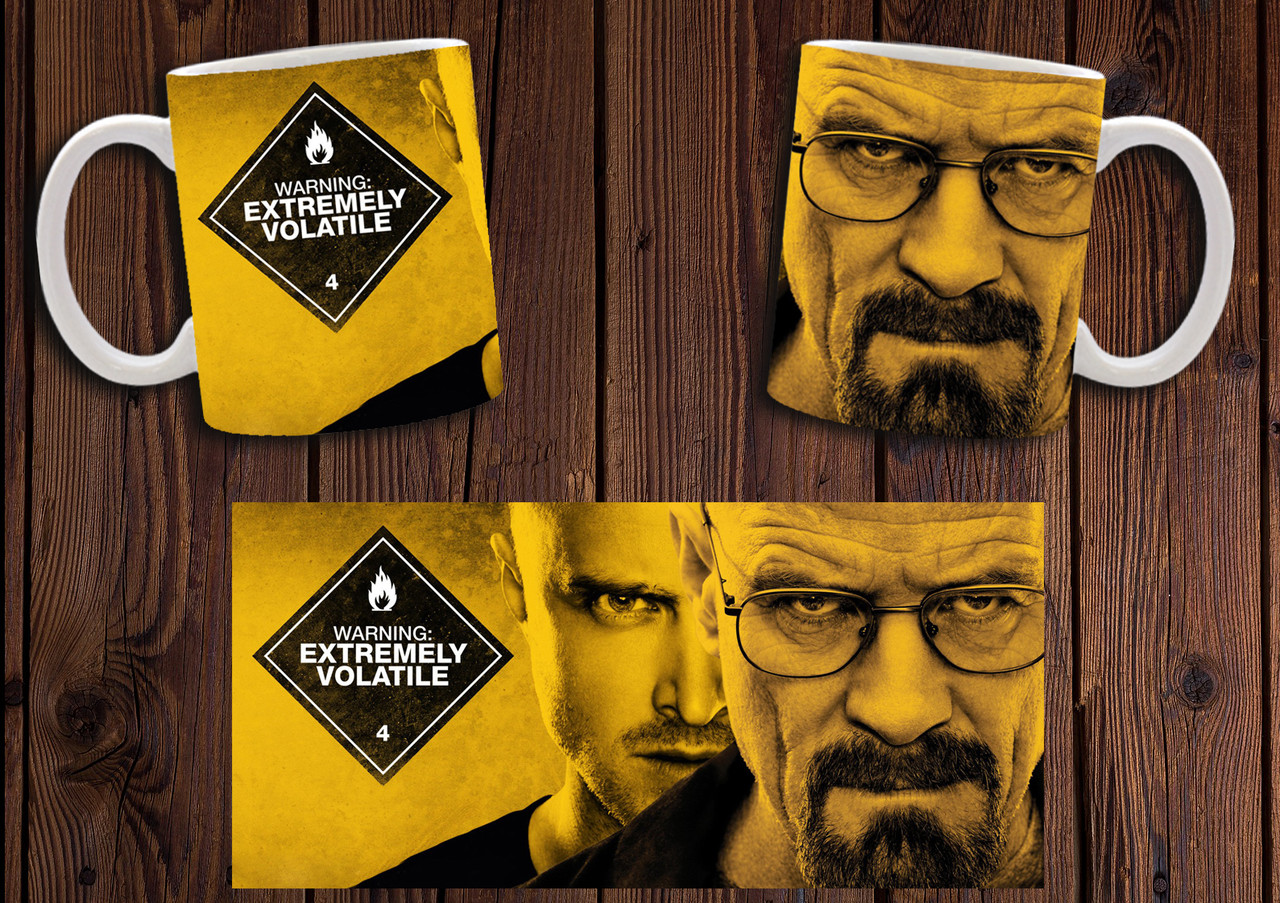 Чашка "Пуститися берега" / Кружка Breaking bad №1