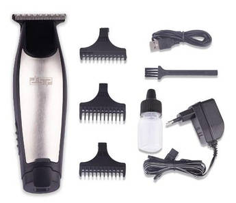 Машинка акумулятор + USB + від мережі для стрижки волосся Professional hair clipper DSP 90119