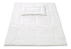 Комплект для новонароджених у ліжечко, ковдра 105х140 і подушка 40х60 см