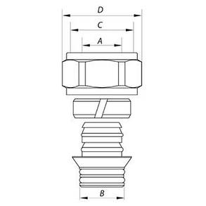 Євроконус 3/4"х16 KR.1151 Czech Product, фото 3