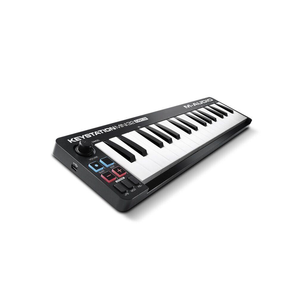 MIDI-клавиатура M-Audio Keystation MINI 32 MK3 - фото 2 - id-p1277324386