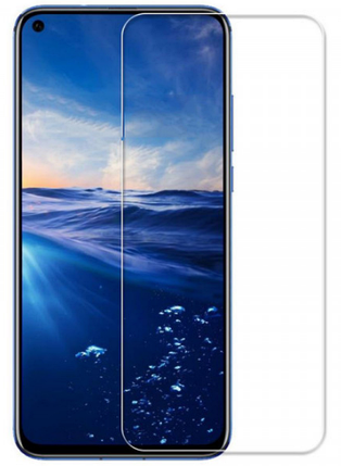 Гідрогелева захисна плівка на HUAWEI Nova 4 на весь екран прозора, фото 1