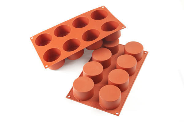 Форма для десерту "Cylinders" 984мл силіконова Silikomart