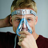 Повна маска Respironics Amara Gel Full Face CPAP Mask with Exhalation Port Size M, фото 2