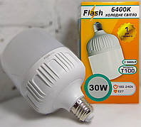 Лампа светодиодная промышленная Flash 30Вт Т100 3000Lm 6400K