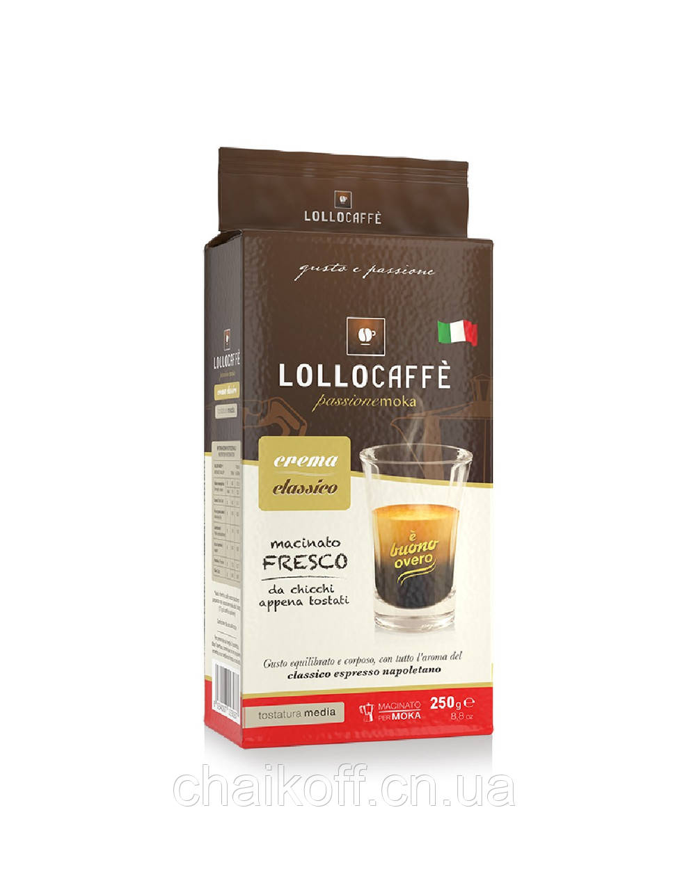 Кава мелена LOLLO CAFFE macinato 250 гр(Італія), фото 1