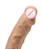 Фалоімітатор SilexD Johnny Caramel (MODEL 1 size 7in), двошаровий, силікон+Silexpan, діаметр 3,8 см, фото 8